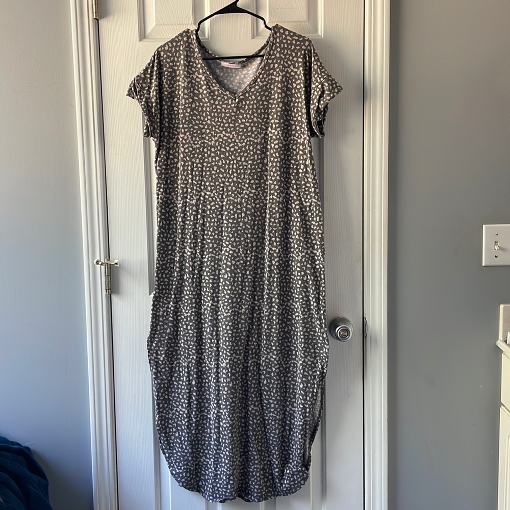 JESS LEA Spotted Mxi Dress